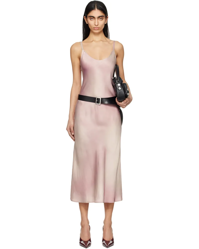 Acne Studios Pink Strap Midi Dress Bm3