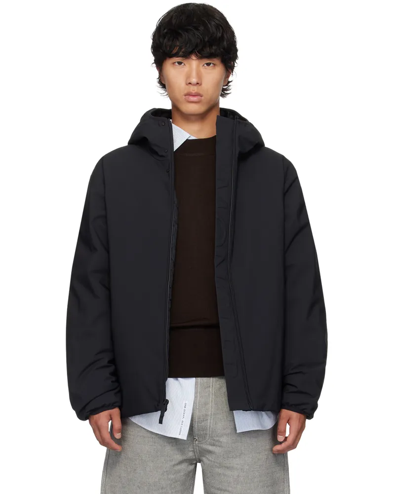 Moncler Black Polset Down Jacket 999