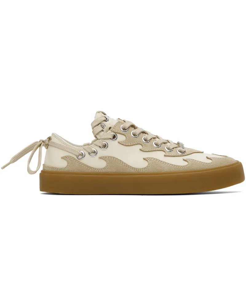 BLUEMARBLE Beige & Off-White Kellys Sneakers Beige