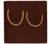 Brown & Beige Boob Cushion Cover