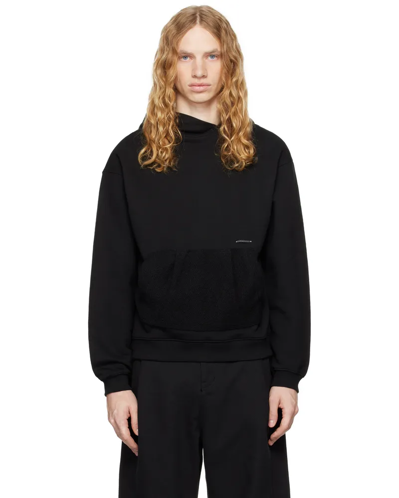 Adererror Black Product. 37 Hoodie Noir