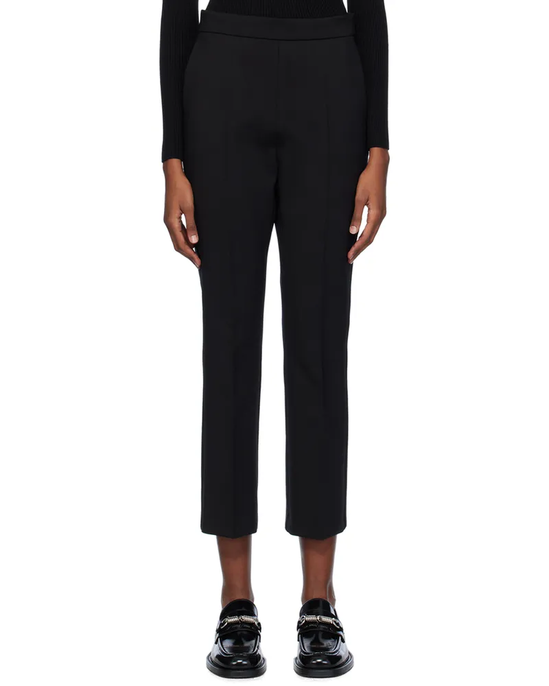 Max Mara Black Nepeta Trousers 3