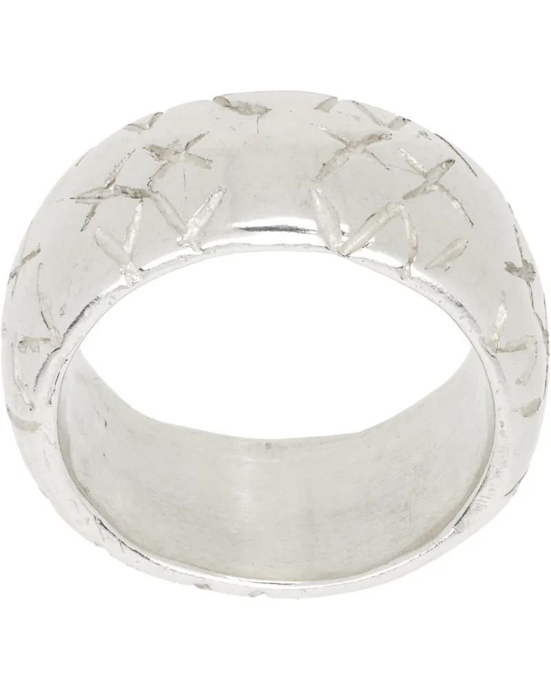 Pearls Before Swine Silver Degen Ring .925