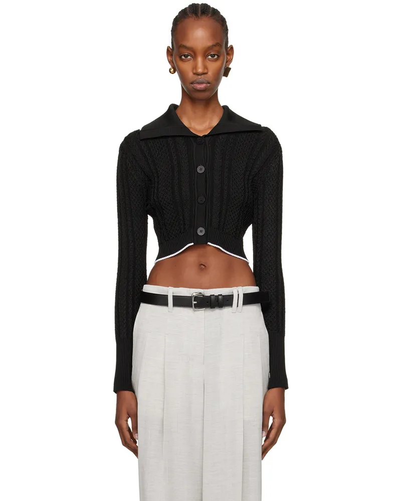 Jacquemus Black Les Sculptures 'Le cardigan Bela' Cardigan 990