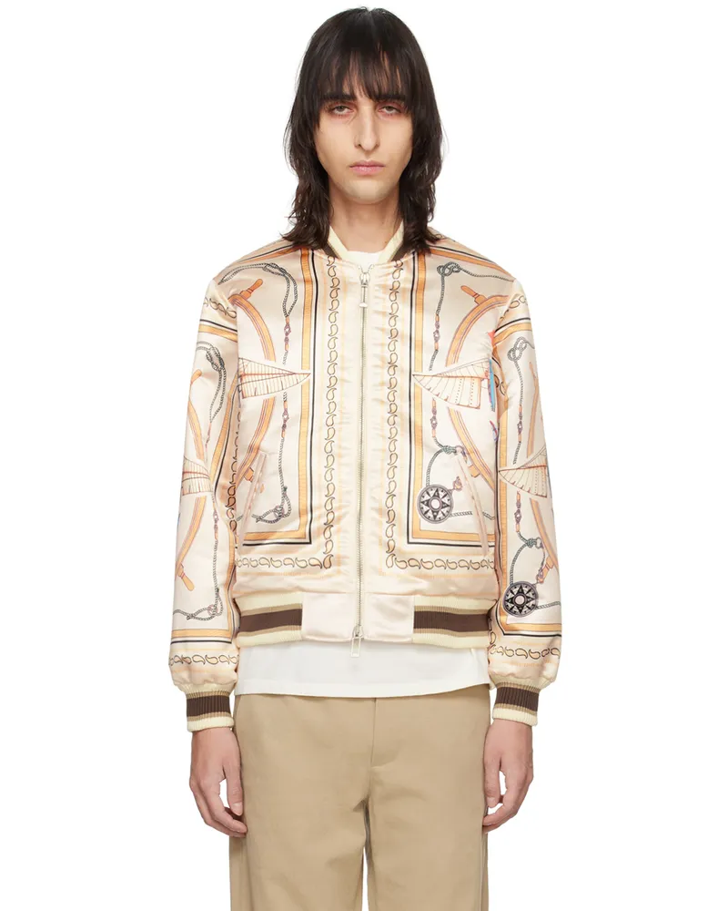 RHUDE Multicolor Nautica Bomber Jacket Multi