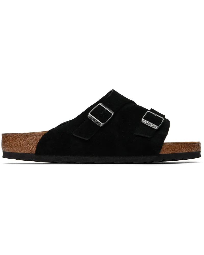 Birkenstock Black Regular Zürich Sandals Black
