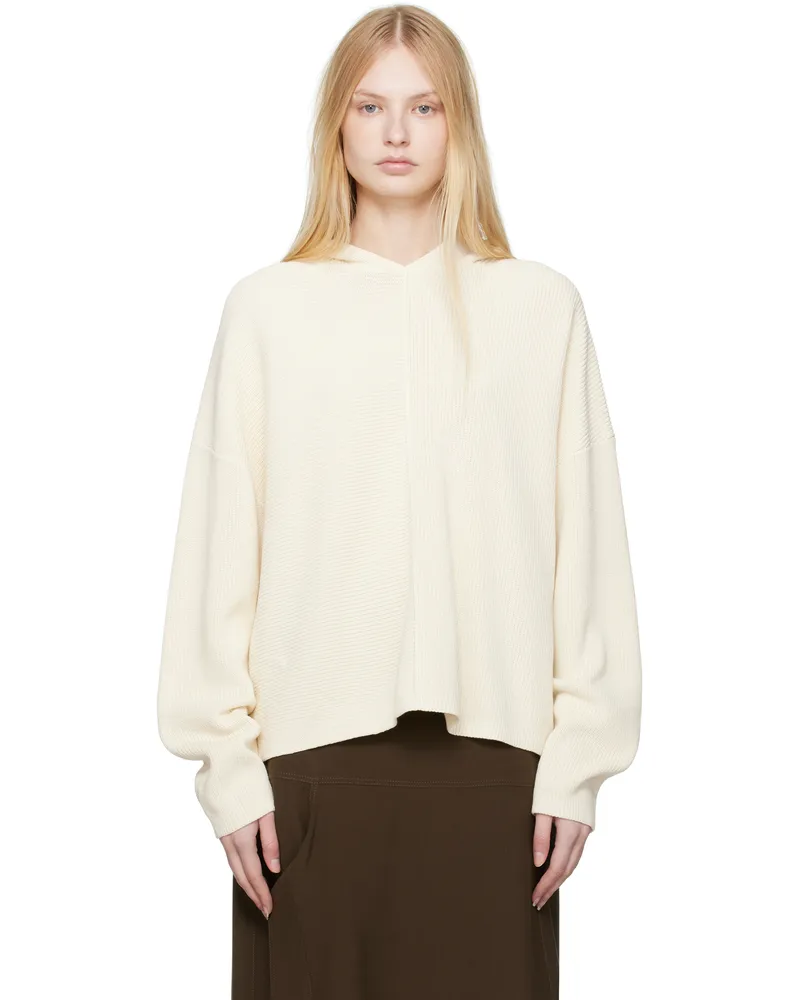 Studio Nicholson Off-White Pocono Hoodie Parchment