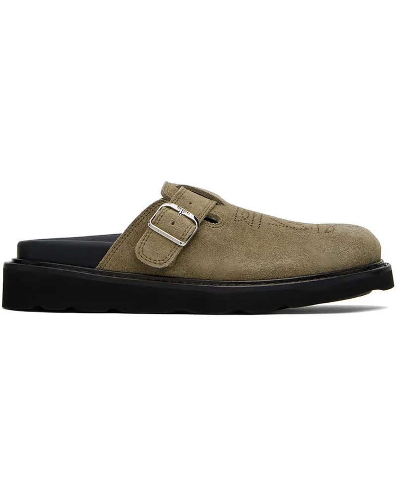 Kenzo Beige Kenzo Paris 'Kenzo Matto' Clogs Beige