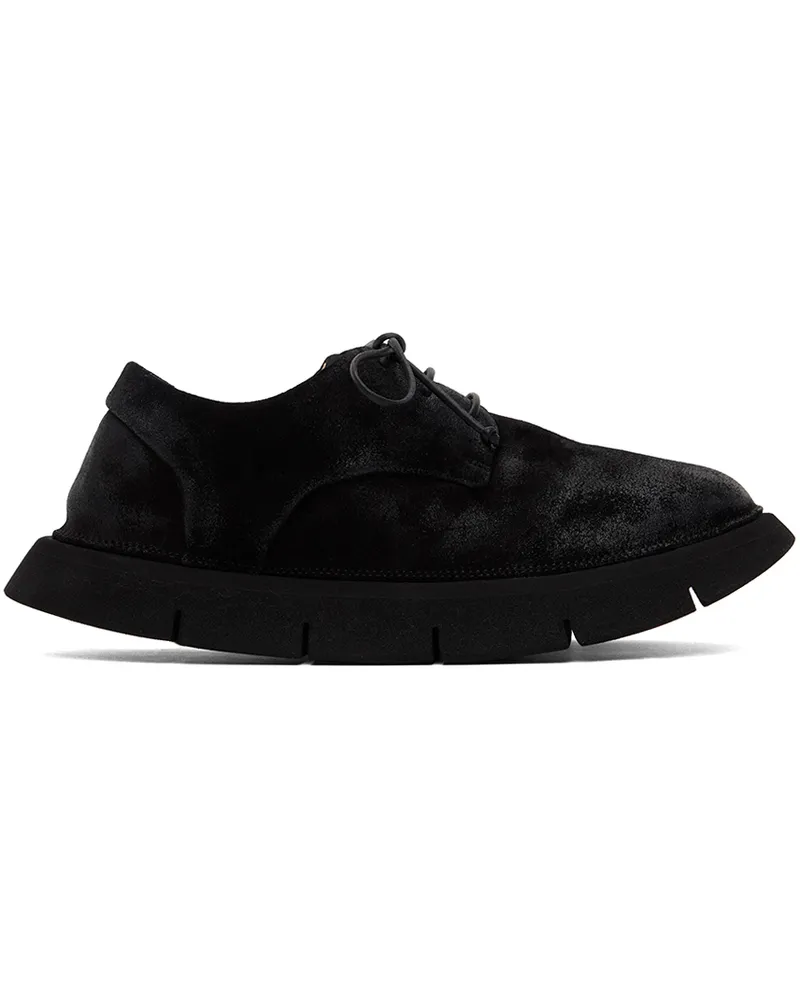 Marsèll Black Intagliata Derbys Nero