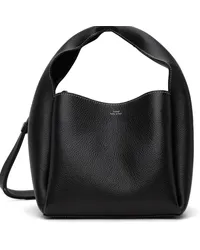 Totême Black Bucket Bag Black