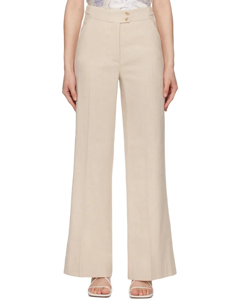 Holzweiler Beige Ella Trousers 1001