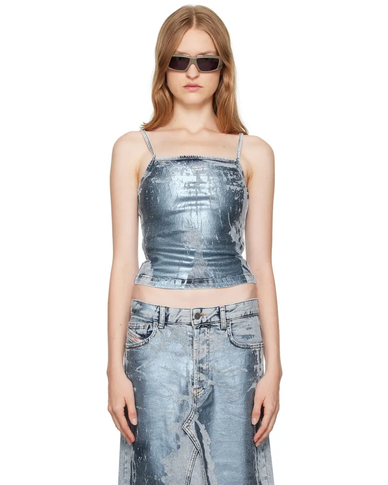Diesel Blue De-Ila-S Tank Top 01