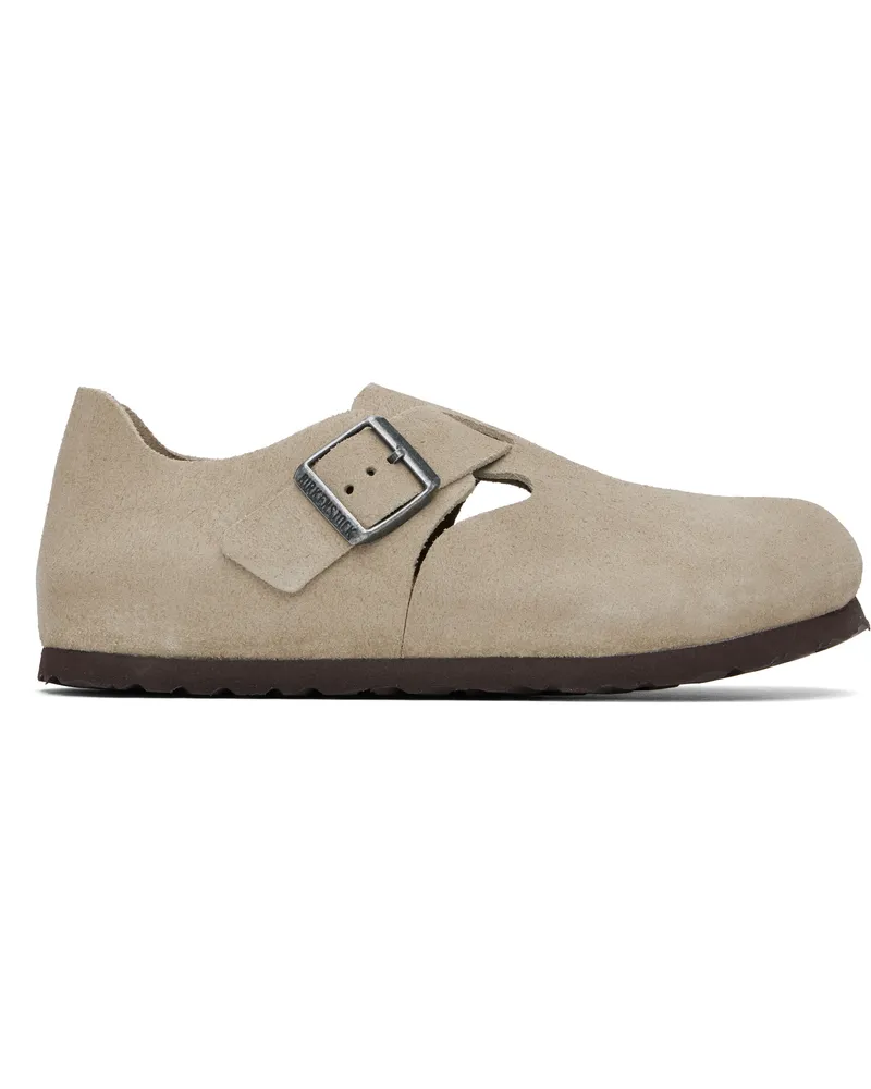 Birkenstock Taupe Narrow London Loafers Taupe