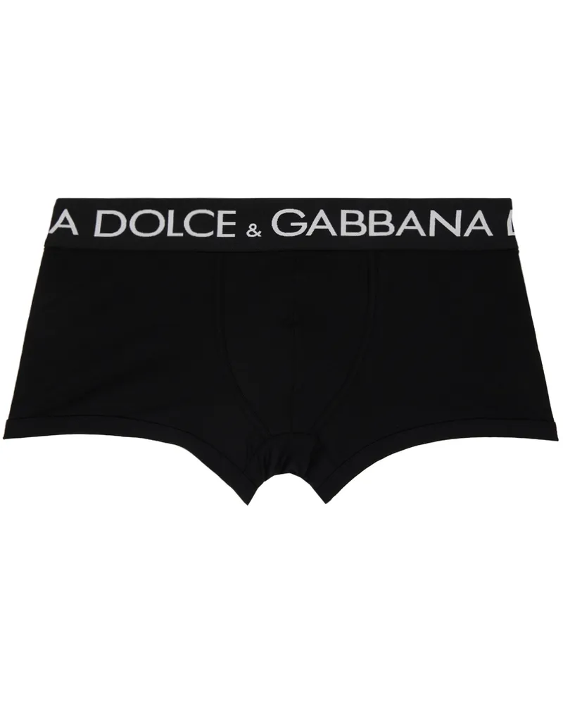 Dolce & Gabbana Black Two-Way Stretch Boxers Zm062