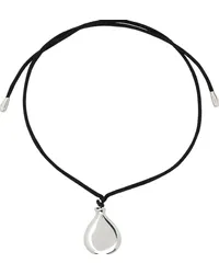 Sophie Buhai Black Perfume Choker Sterling