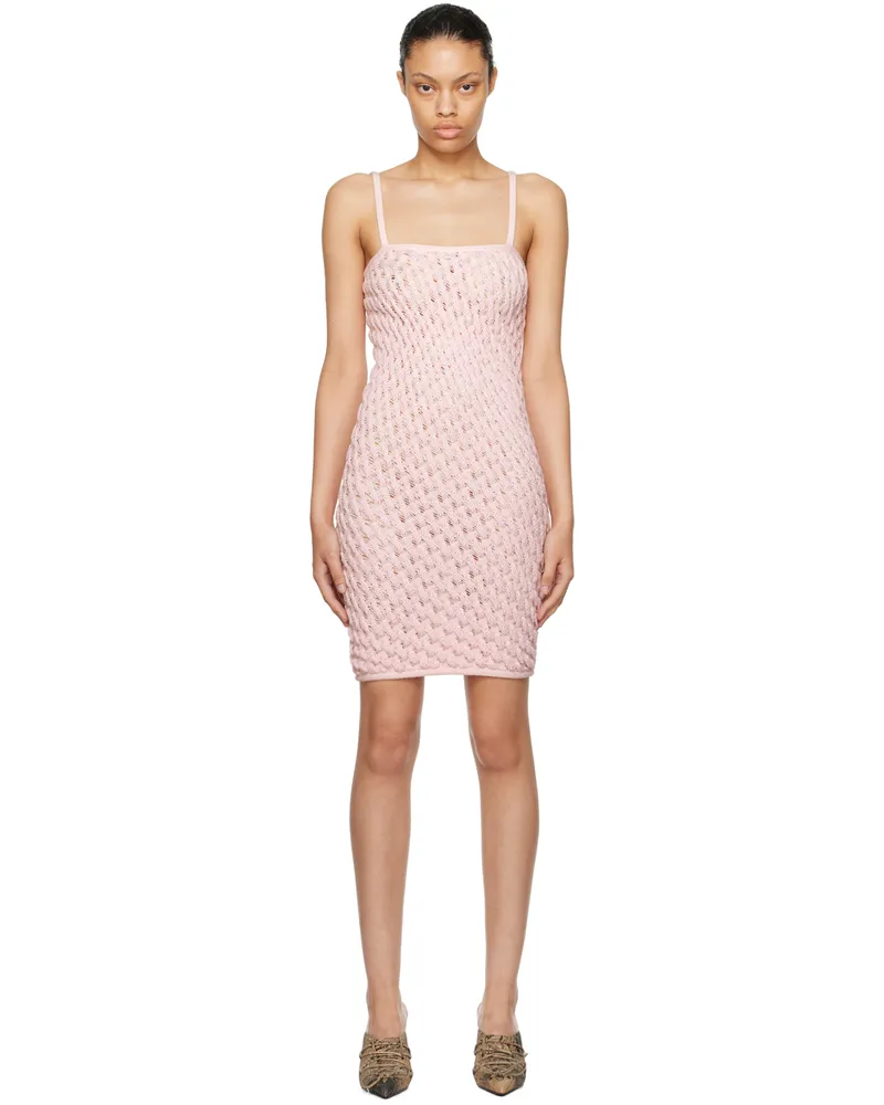 Isa Boulder Pink Cereal Minidress Cottoncandy