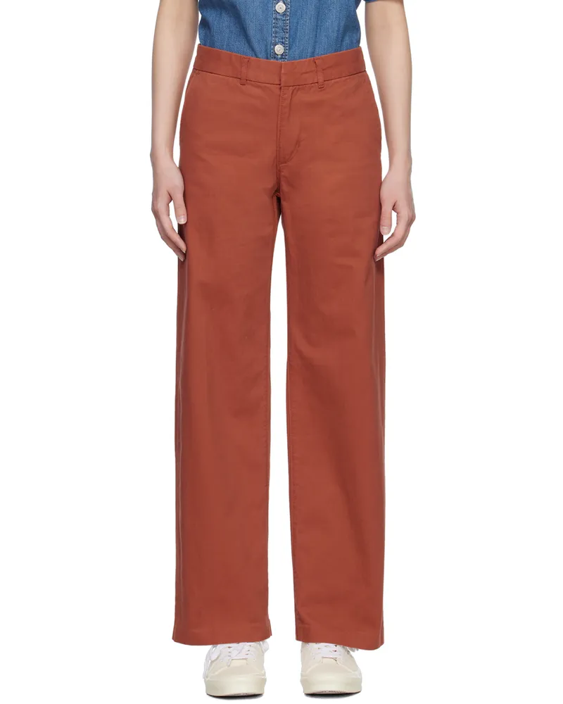Levi's Orange Baggy Trousers 181441