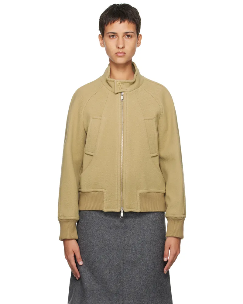 Dunst Tan Diagonal Jacket Camel