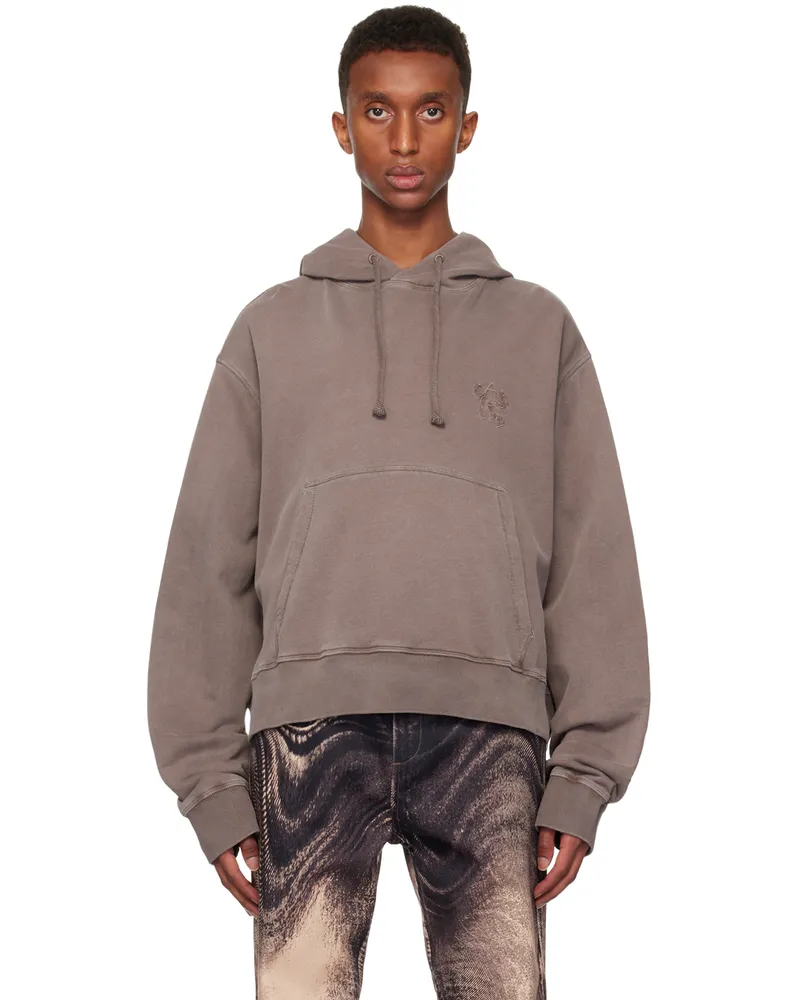 Camper Brown Organic Cotton Hoodie Brown