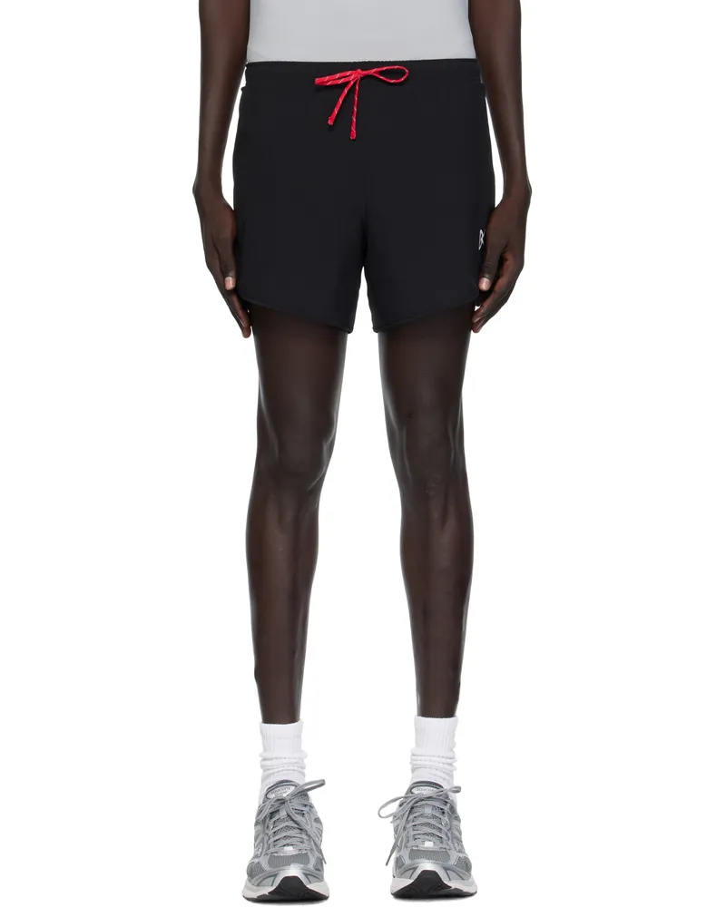 District Vision Black 5in Training Shorts Black