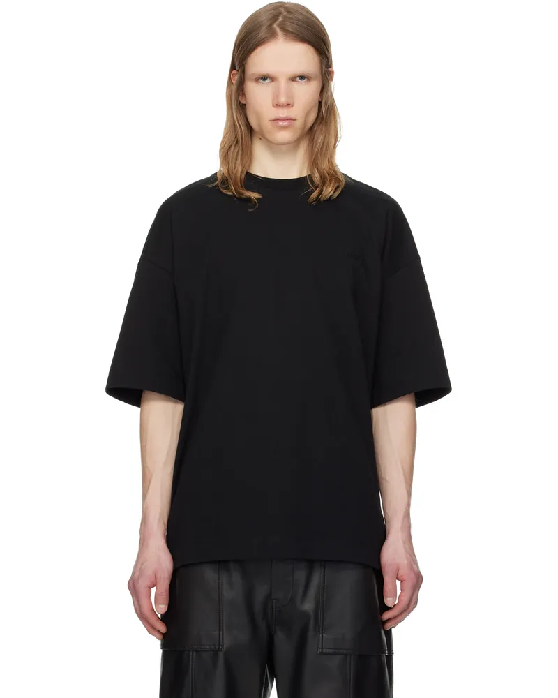 JUUN.J Black Basic T-shirt Black