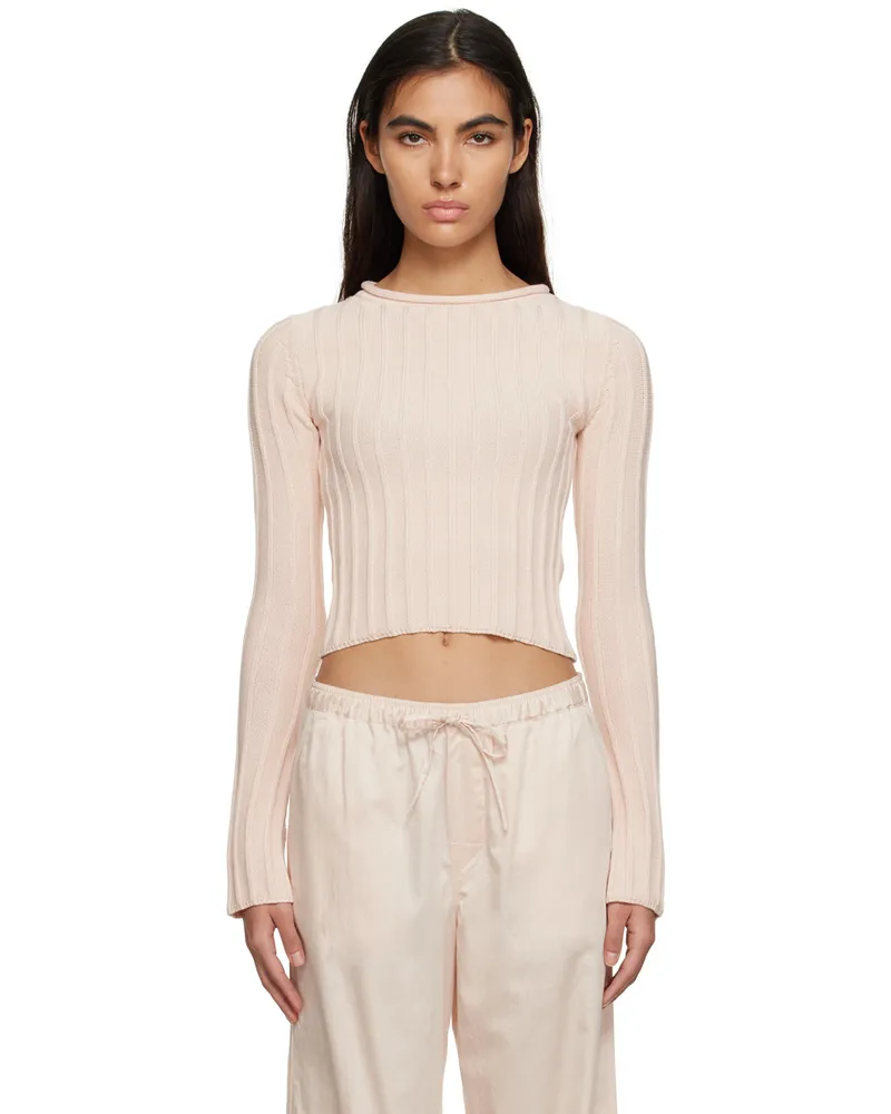 Filippa K Pink Rib Sweater 9540