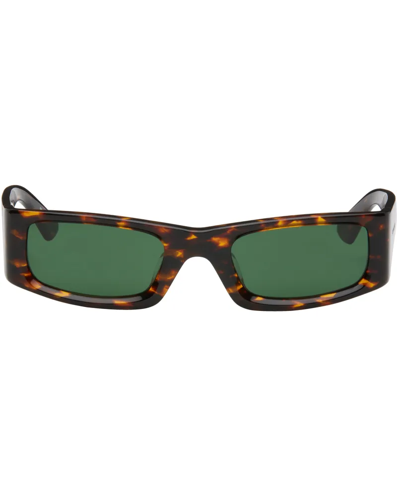 Entire Studios Brown Elemental Sunglasses Infrared