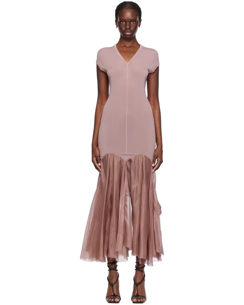 Rick Owens Pink Divine Maxi Dress 63