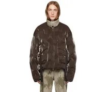 SSENSE Exclusive Brown Cyberen Down Jacket