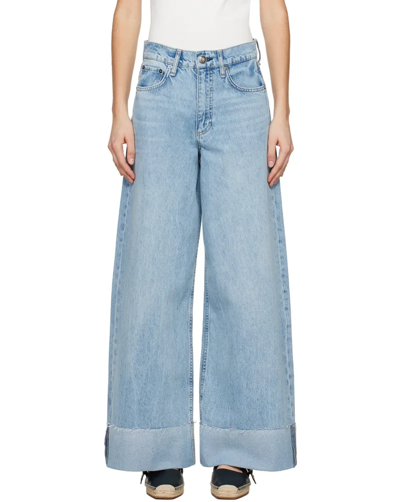 Rag & Bone Blue Sofie Jeans Mari