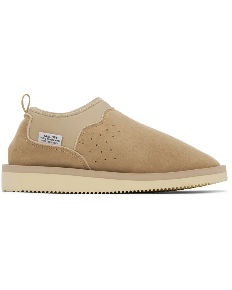 SUICOKE Beige RON-M2ab Mid Loafers Beige