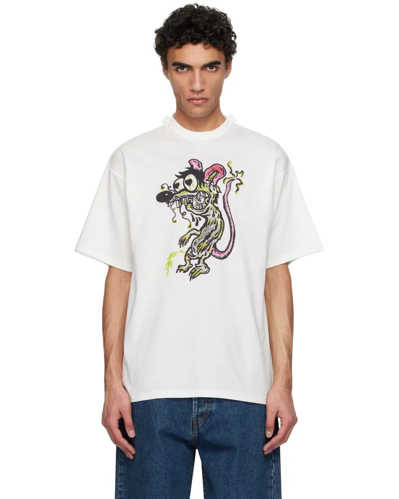 Magliano White Livello T-shirt 01