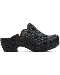 Y/PROJECT Black Melissa Edition Court Clogs Black