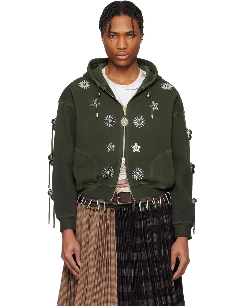CHOPOVA LOWENA Green Dallas Hoodie