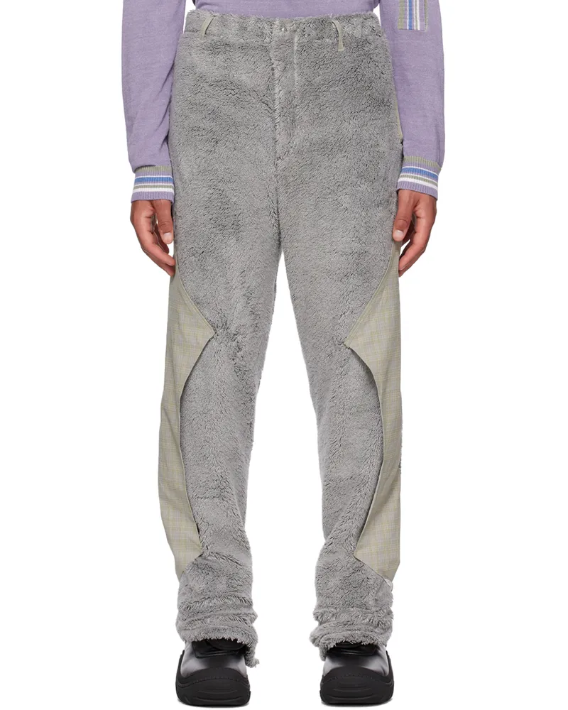 KIKO KOSTADINOV Gray Zlatyu Trousers Dove