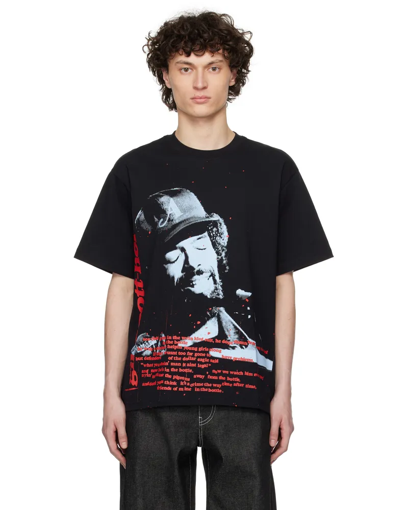 AWAKE NY Black Gil Scott-Heron Icon T-shirt Black