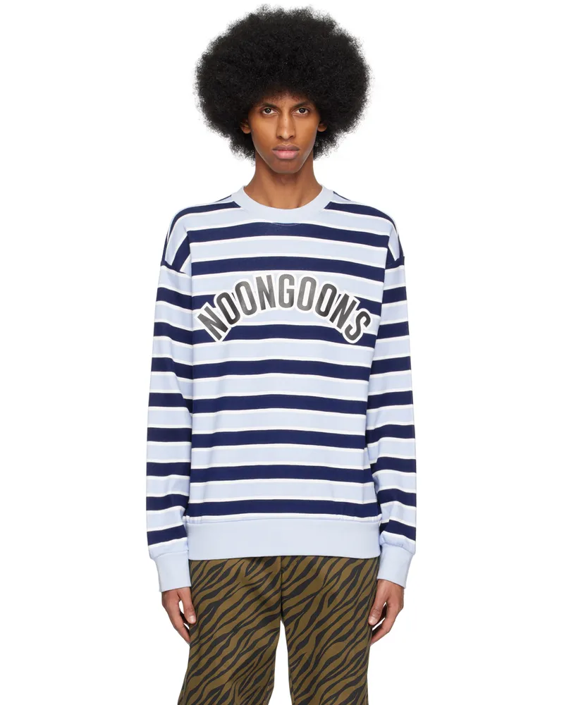 Noon Goons Blue Illusion Sweatshirt Navy