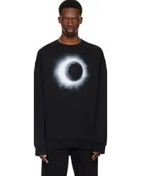 Ann Demeulemeester Black Wannes Eclipse Sweatshirt Black