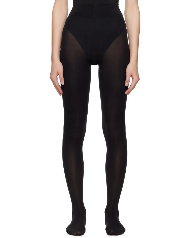 Wolford Black Velvet de Luxe 66 Tights 7005