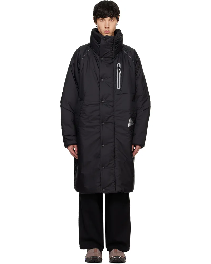and wander Black Ripstop PrimaLoft Insulation Coat Black010