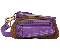 Purple & Brown Amlen Bag