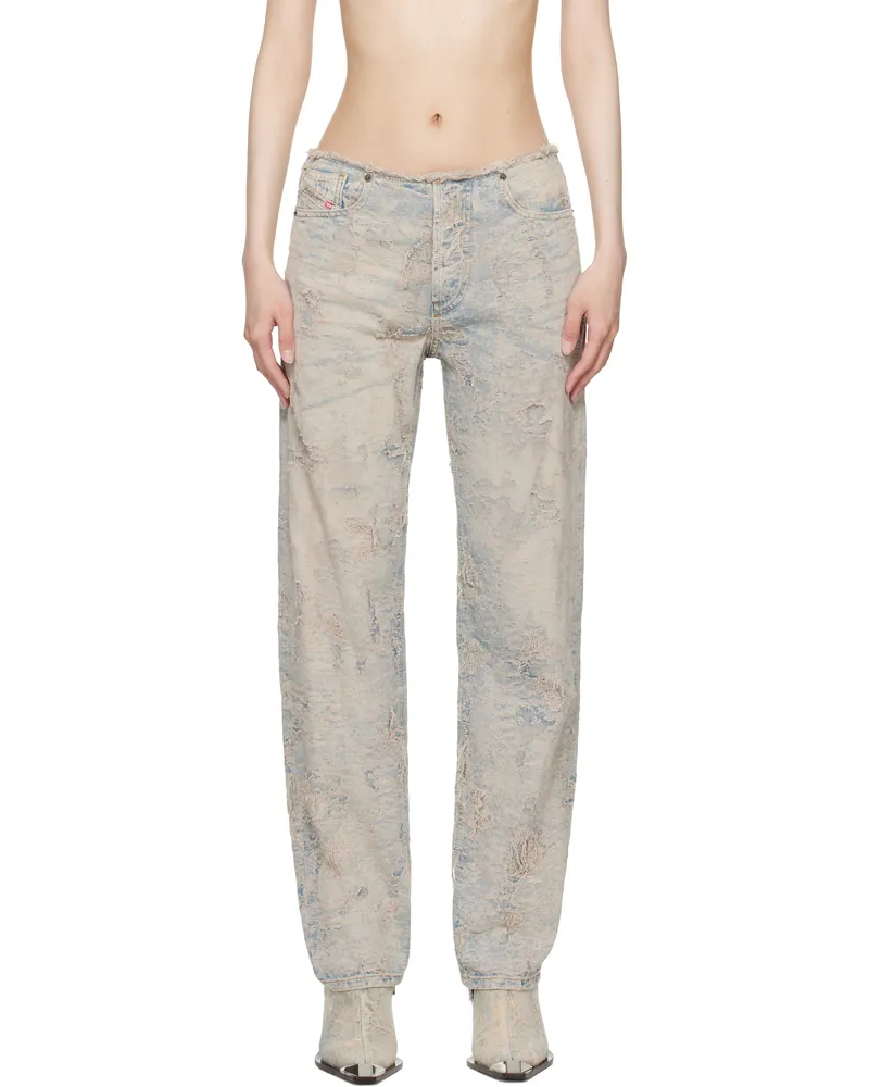 Diesel Blue 1988 D-Ark 007y5 Regular Jeans 01