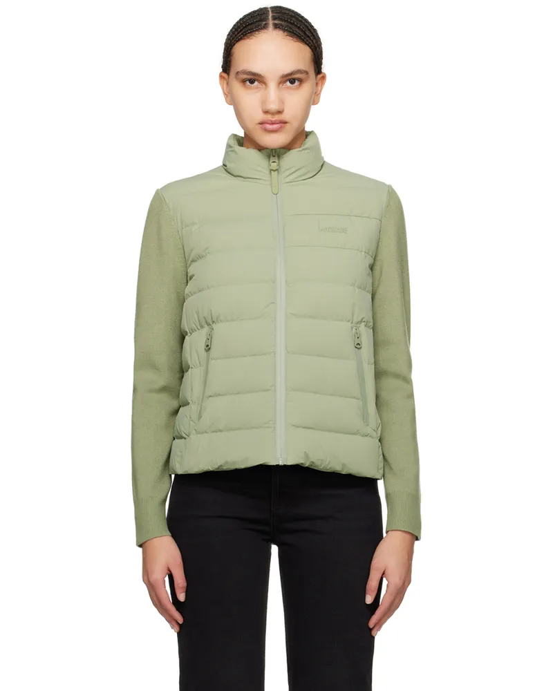 Mackage Khaki Oceane-City Down Jacket Matcha