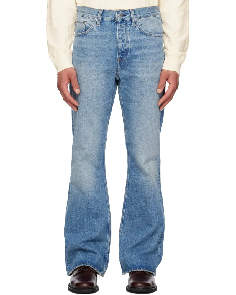 Sunflower Blue Classic Flare Jeans Natural