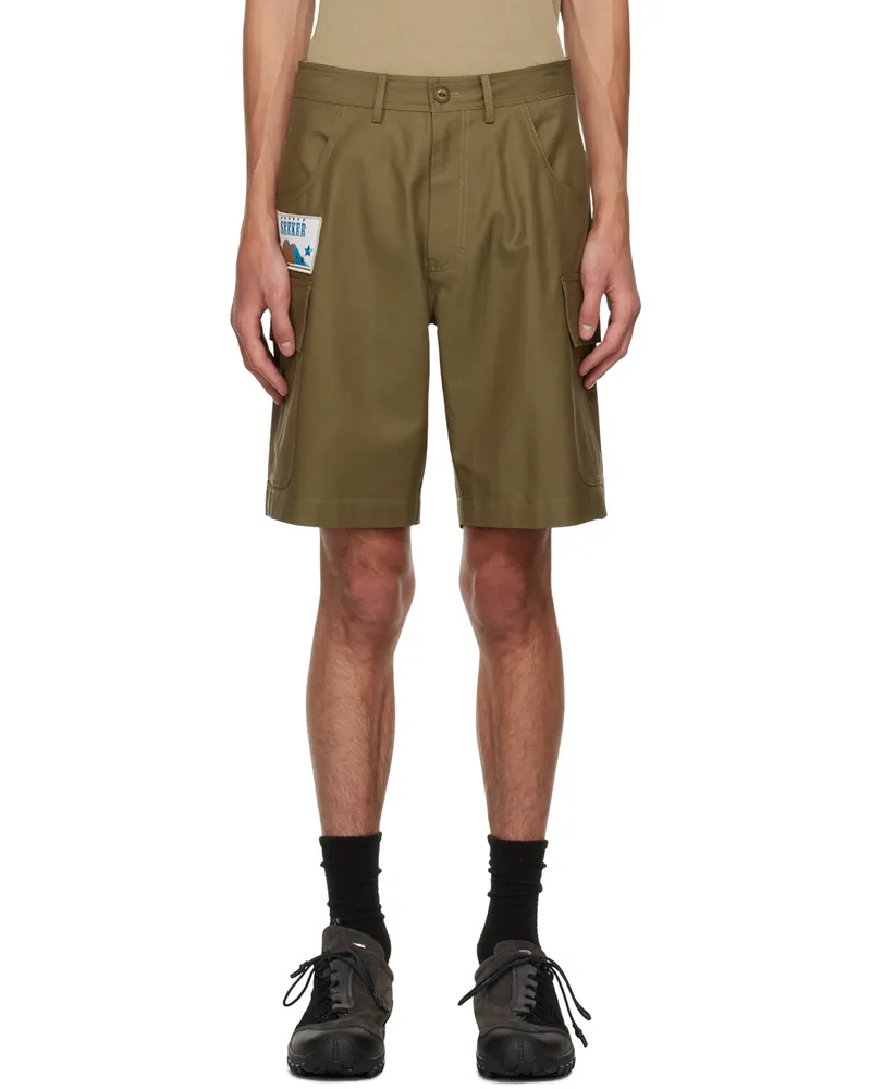 Kijun SSENSE Exclusive Khaki Seeker Shorts Khaki