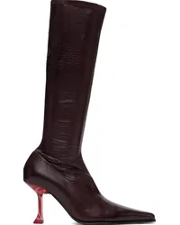 Miista Burgundy Carlita Boots Burgundy