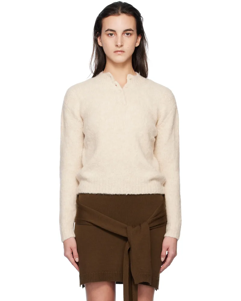 Paloma Wool Off-White Crush Sweater 620