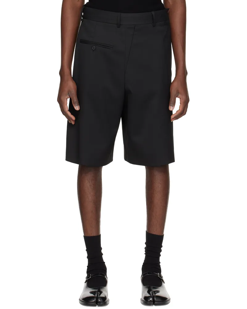 Maison Margiela Black Pocket Shorts 900