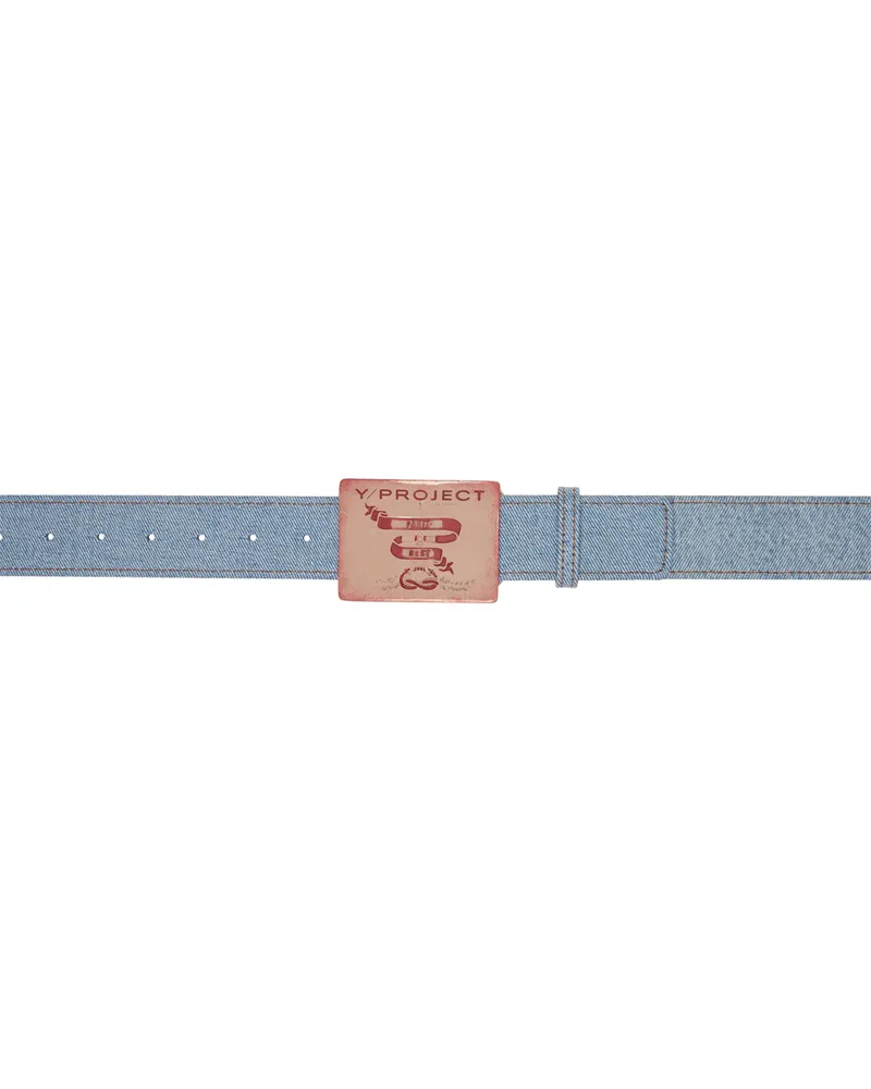 Y/PROJECT Blue Paris' Best Belt Ice