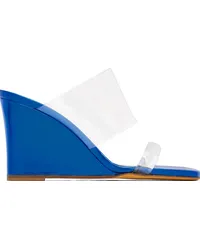 Maryam Nassir Zadeh SSENSE Exclusive Blue Olympia Heeled Sandals Lapis